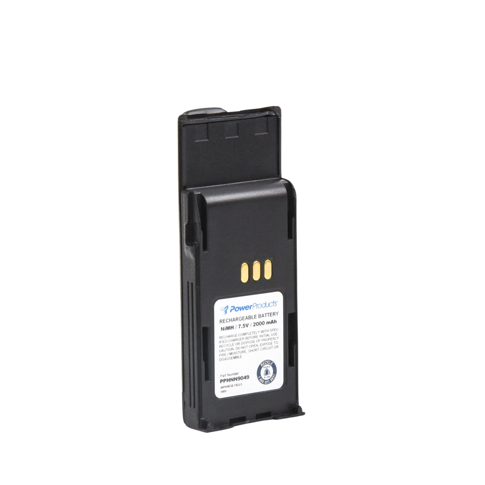 NI-MH Battery, 2000 mAh 7.5V for Motorola Radius P1225/1325, GP1225 Radio