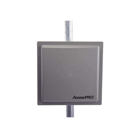 Lector RFID de Largo Alcance para Control de Acceso Vehicular / Hasta 12 m Lineales de Cobertura / UHF 902-928MHz  / Compatible con cualquier Panel de Control de Acceso