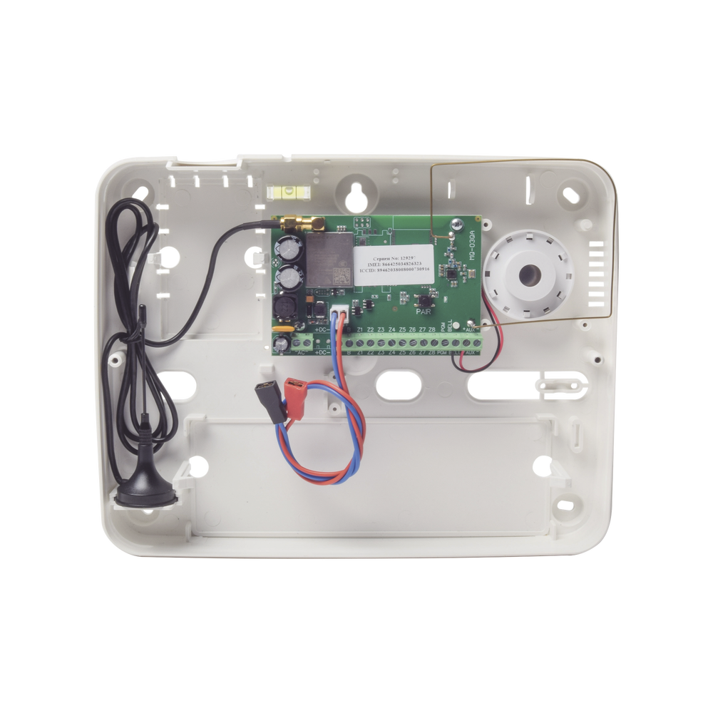 Hybrid 4G LTE Cloud Alarm Panel / 8 Wired Zones, 32 Wireless / INCLUDES 2 YEARS OF UNLIMITED 3G/4GLTE / 100% WEB-BASED Programming / HIGH SECURITY