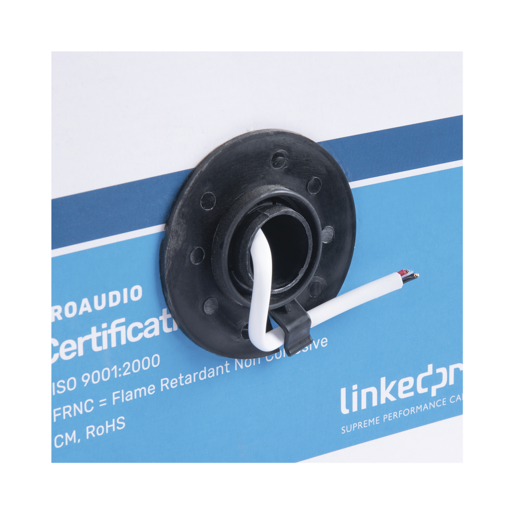 Cable para audio profesional de 2 conductores calibre 18 para aplicaciones de audio y automatización bobina de 152 m