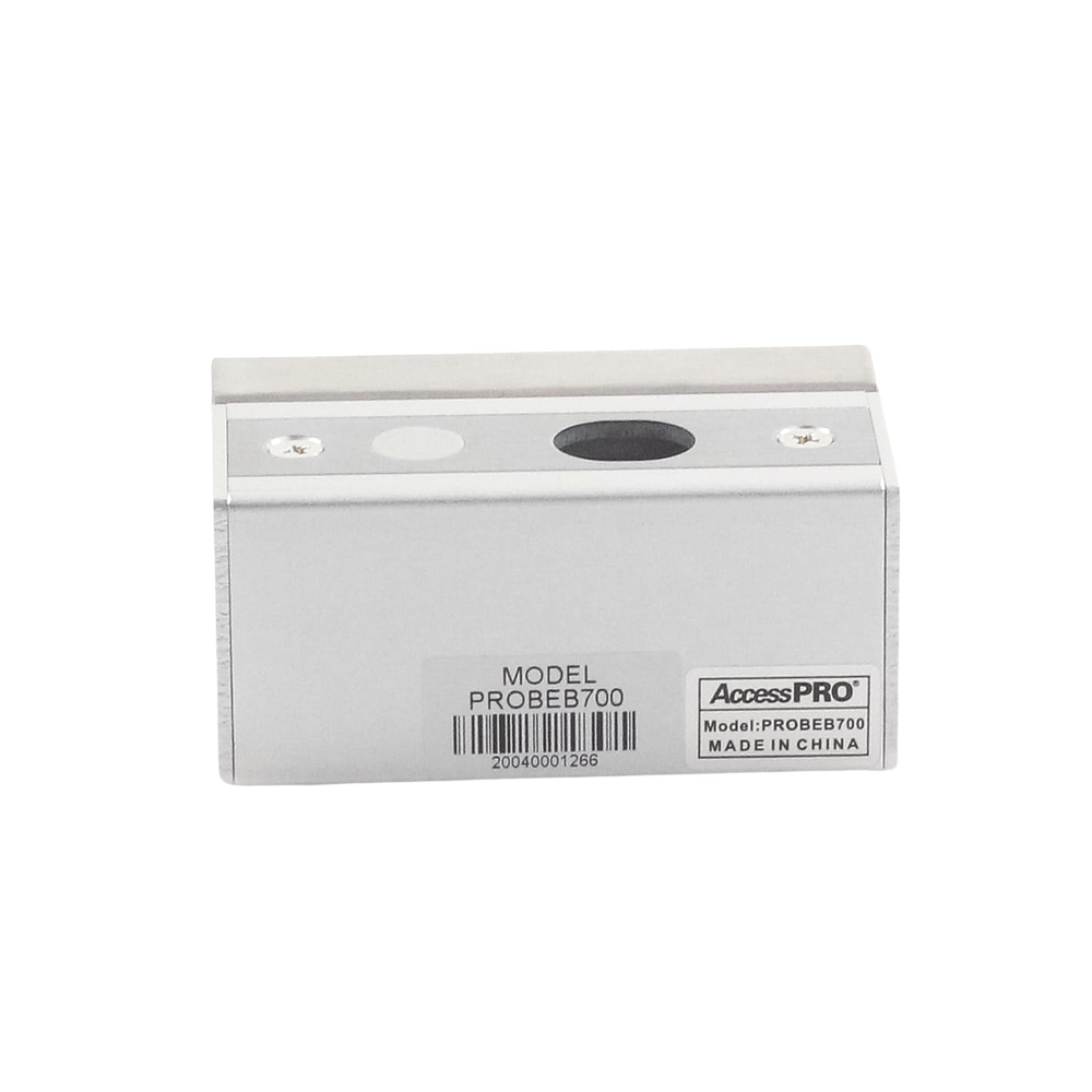 Contrachapa para puerta de vidrio utilizada con cerraduras de perno PROEB700A y PROEB700C