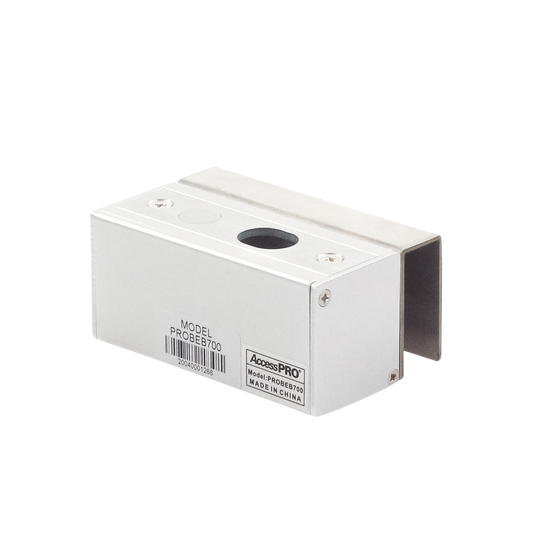 Contrachapa para puerta de vidrio utilizada con cerraduras de perno PROEB700A y PROEB700C