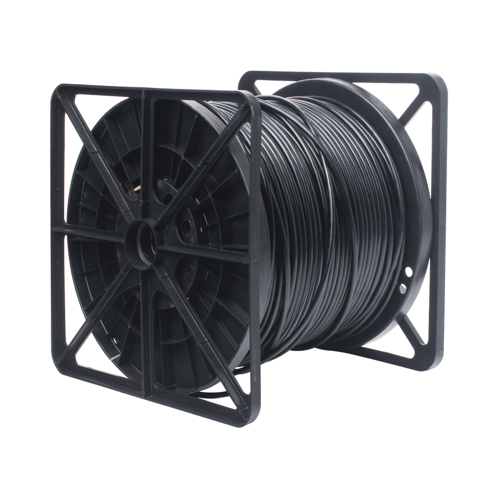 305 Meter Cat6+ Cable Reel Gauge 23 Outdoor Shielded FTP type for EXTREME CLIMATES, UL, Black color,