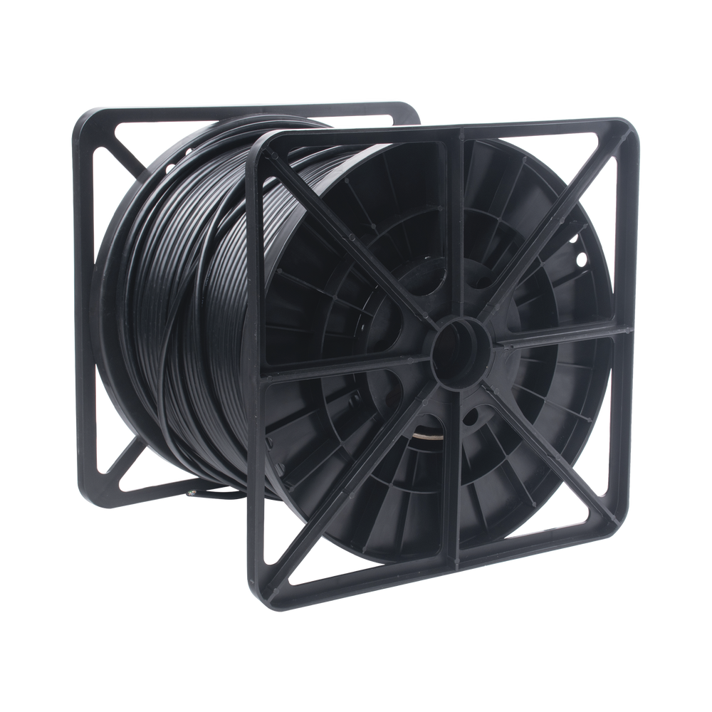 305 Meter Cat6+ Cable Reel Gauge 23 Outdoor Shielded FTP type for EXTREME CLIMATES, UL, Black color,