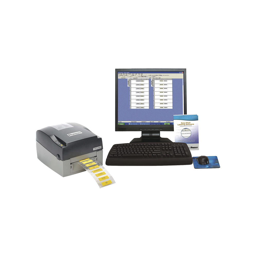 Software para Diseño de Etiquetas de Identificación Easy-Mark™, Presentación en Memoria USB