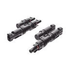 Conector MC-4 Doble para Módulos Fotovoltaicos