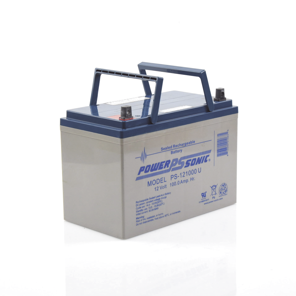 Batería de Respaldo UL de 12V 100AH, Ideal para Sistemas de Detección de Incendio, Control de Acceso, Intrusión y Videovigilancia