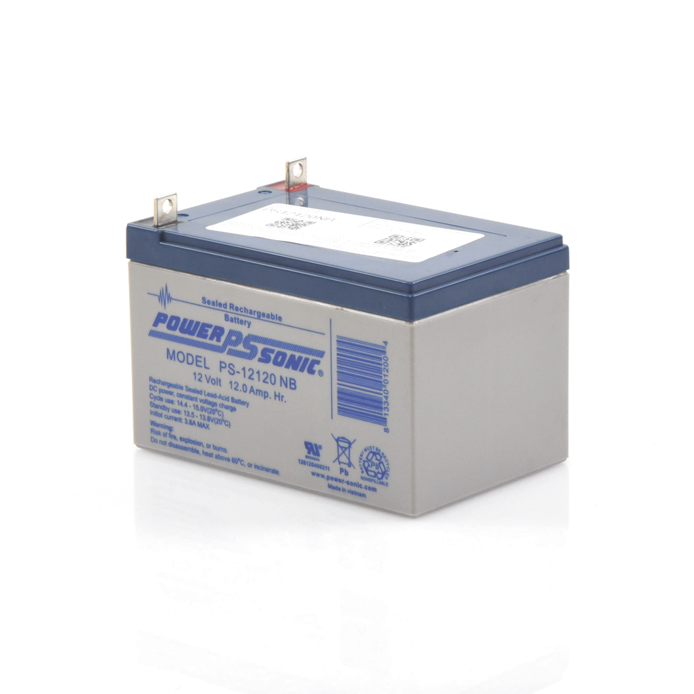 Batería de Respaldo UL de 12V 12AH / Ideal para Sistemas de Detección de Incendio / Control de Acceso / Intrusión / Videovigilancia / Terminales Tipo NB