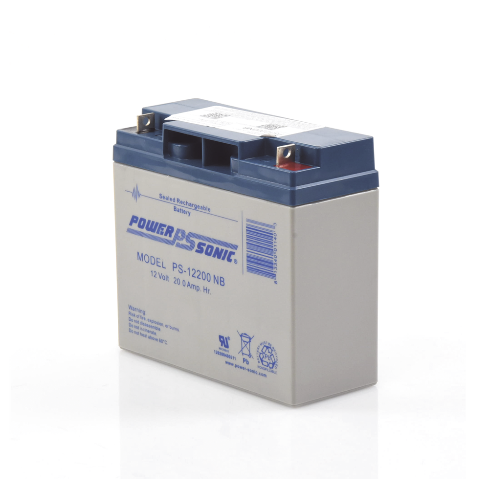 Batería de Respaldo UL de 12V 20AH / Ideal para Sistemas de Detección de Incendio / Control de Acceso / Intrusión / Videovigilancia / Terminales Tipo NB