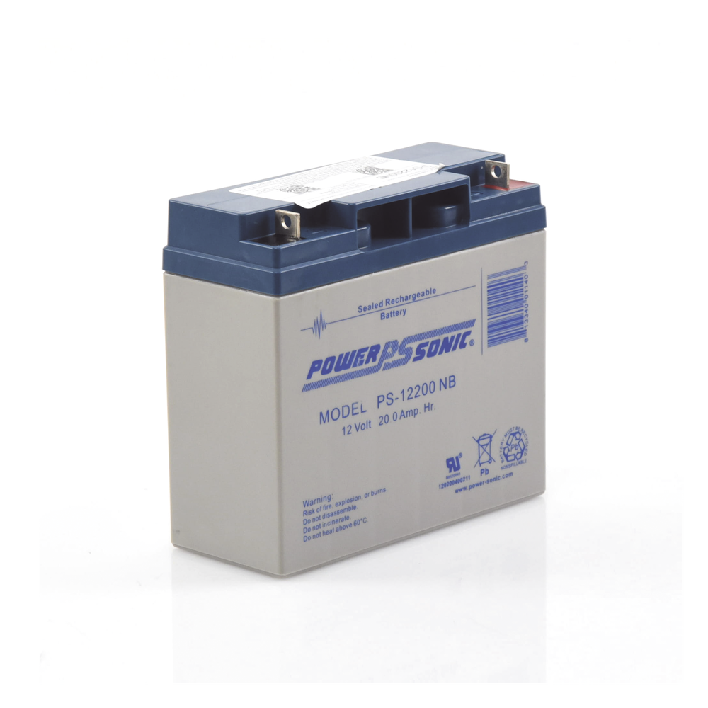 Batería de Respaldo UL de 12V 20AH / Ideal para Sistemas de Detección de Incendio / Control de Acceso / Intrusión / Videovigilancia / Terminales Tipo NB