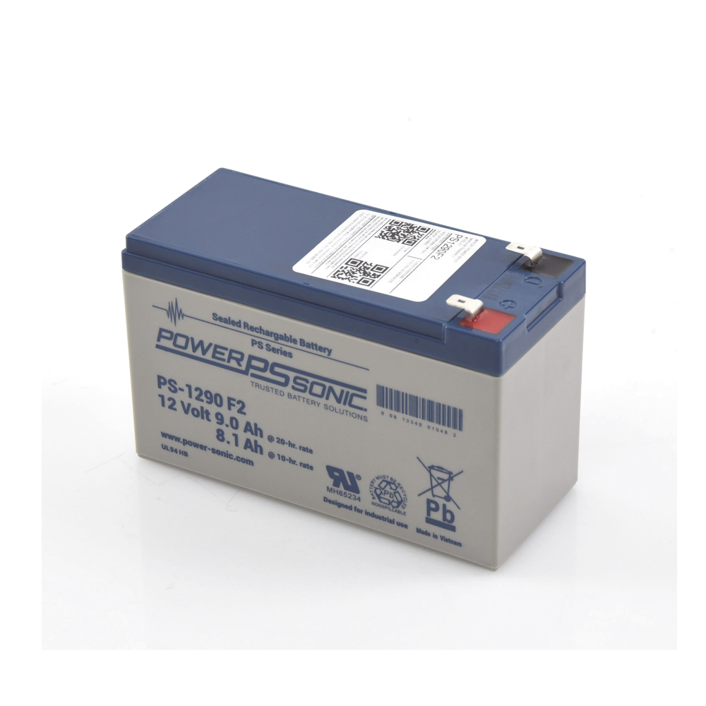 Batería de Respaldo UL de 12V 9AH / Ideal para Sistemas de Detección de Incendio / Control de Acceso / Intrusión / Videovigilancia / Terminales Tipo F2