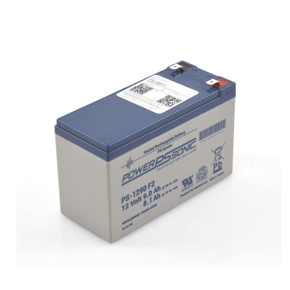 Batería de Respaldo UL de 12V 9AH / Ideal para Sistemas de Detección de Incendio / Control de Acceso / Intrusión / Videovigilancia / Terminales Tipo F2