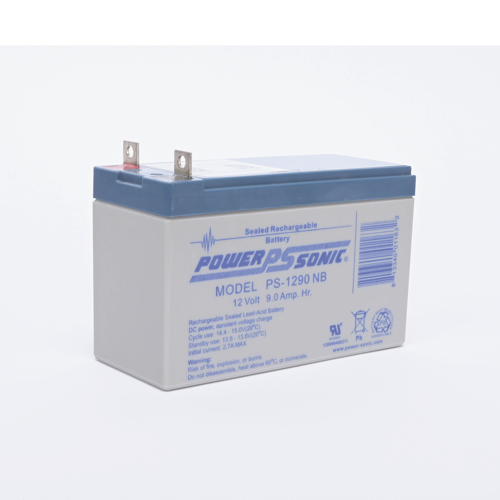 Batería de Respaldo UL de 12V 9AH / Ideal para Sistemas de Detección de Incendio / Control de Acceso / Intrusión / Videovigilancia / Terminales Tipo NB