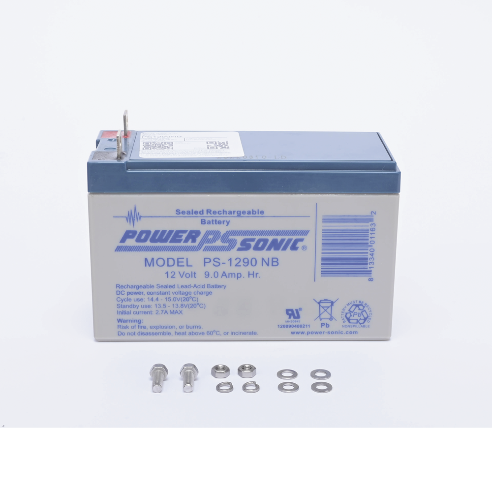 Batería de Respaldo UL de 12V 9AH / Ideal para Sistemas de Detección de Incendio / Control de Acceso / Intrusión / Videovigilancia / Terminales Tipo NB