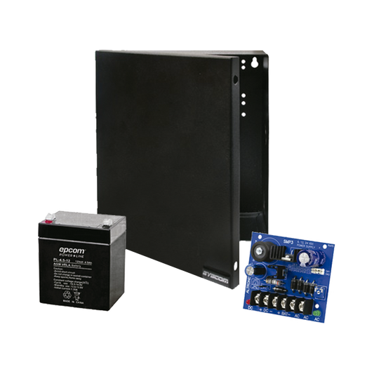 KIT DE FUENTE DE PODER ( SMP3 )  Y BATERÍA DE RESPALDO PL712