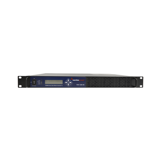 Inversor de corriente Onda Pura Montaje en rack 1200W, 48 VCD- 120 VCA, 50/60 Hz