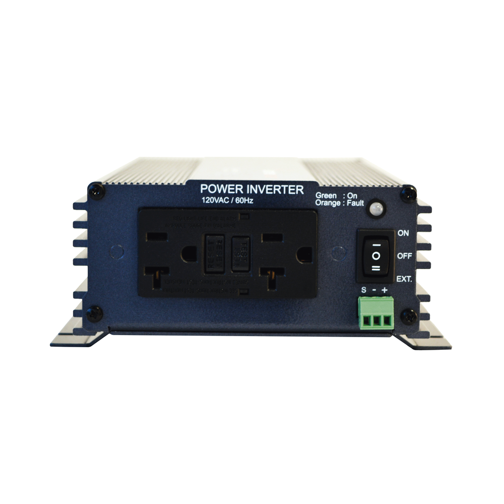 300W pure sine wave power inverter, 12 Vdc input, 120 Vac 60 Hz output