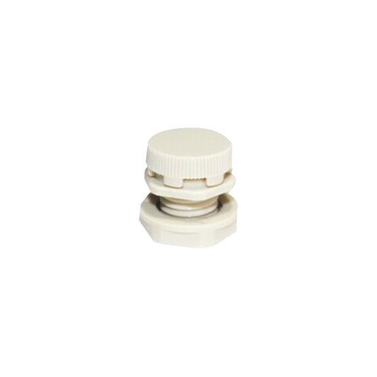 Glándula de Ventilación de 12 mm para Liberación de Presión. Para Gabinetes tipo NEMA o IP.