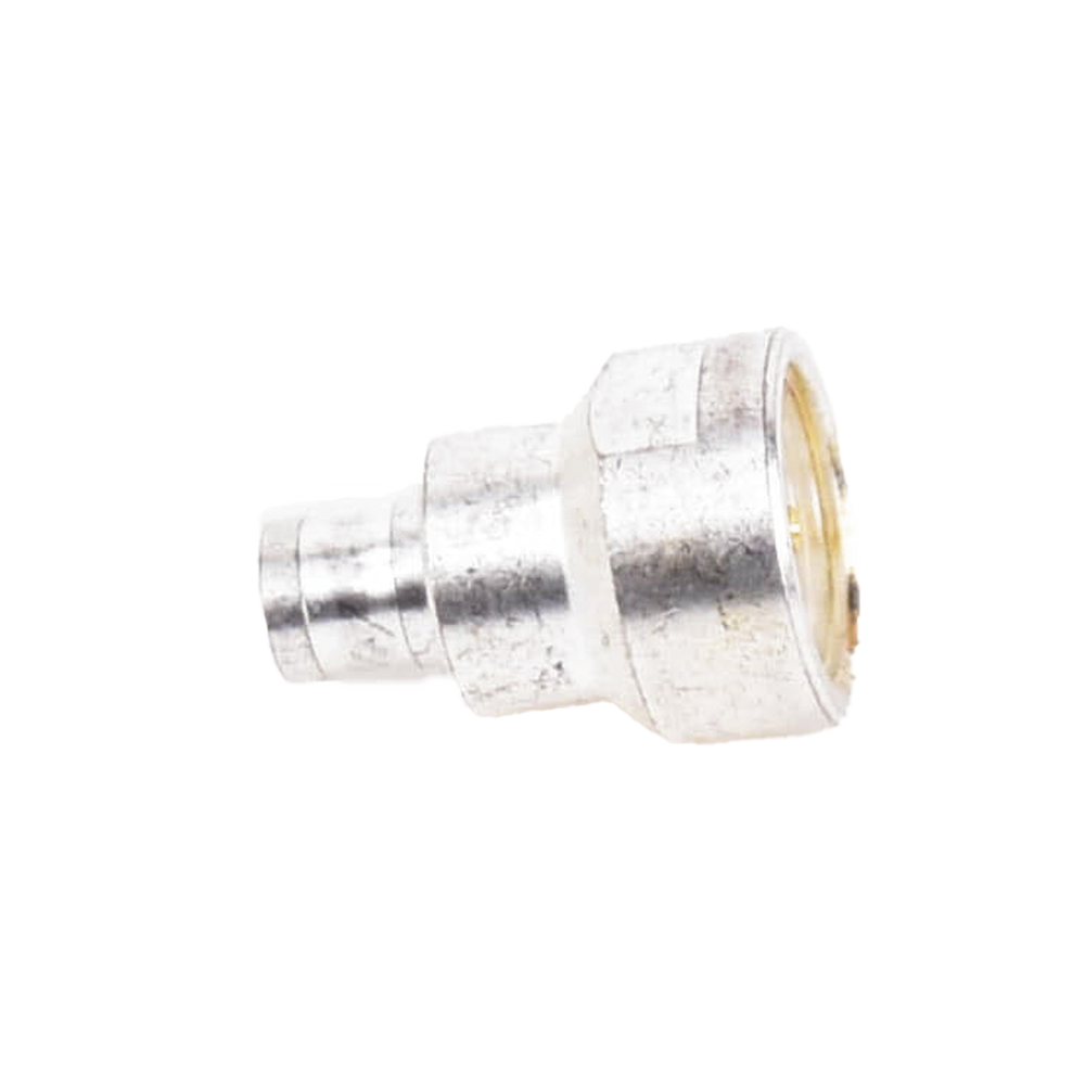 Adaptador UNIDAPT Hembra a Conector SMB Plug (Pin Hembra), Plata/ Oro/ Teflón.