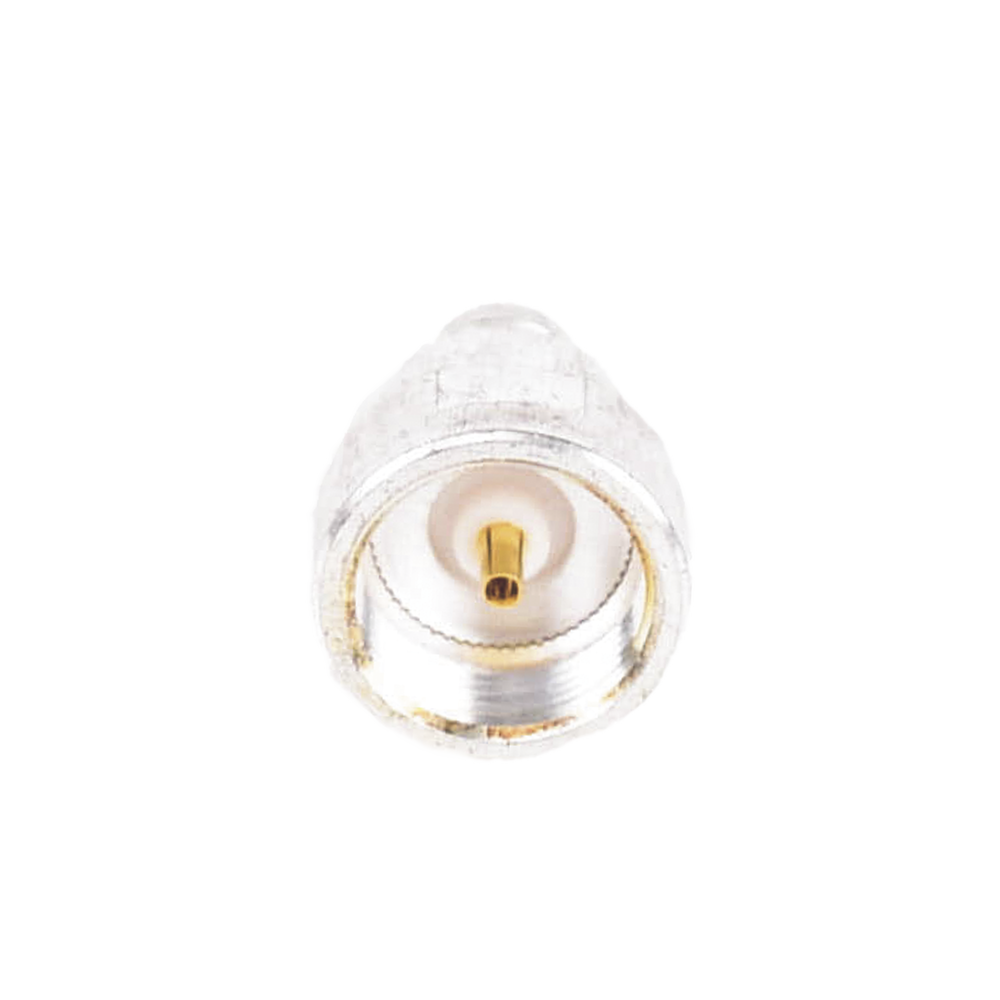 Adaptador UNIDAPT Hembra a Conector SMB Plug (Pin Hembra), Plata/ Oro/ Teflón.