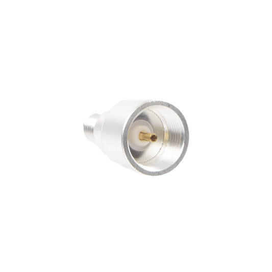 Adaptador UNIDAPT Hembra a SMA Hembra Inverso. Plata / Oro / Teflón.