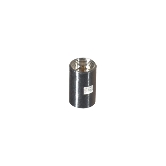 Adaptador Universal Hembra UNIDAPT a Hembra, Plata / Oro / Teflón.