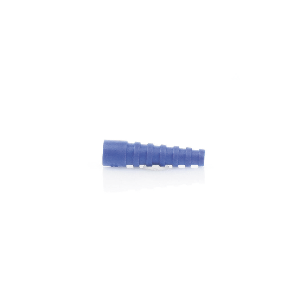 Blue Strain Relief Support for RG-58/U, RG-142/U, LMR-195 type Connectors and Cables.