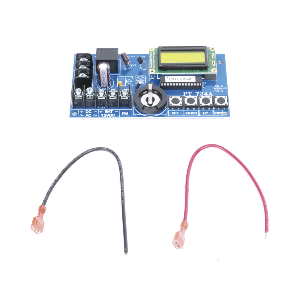 1-Channel 24-Hour, Up to 365-Day Event Card Timer with LCD Display and Backup Capability