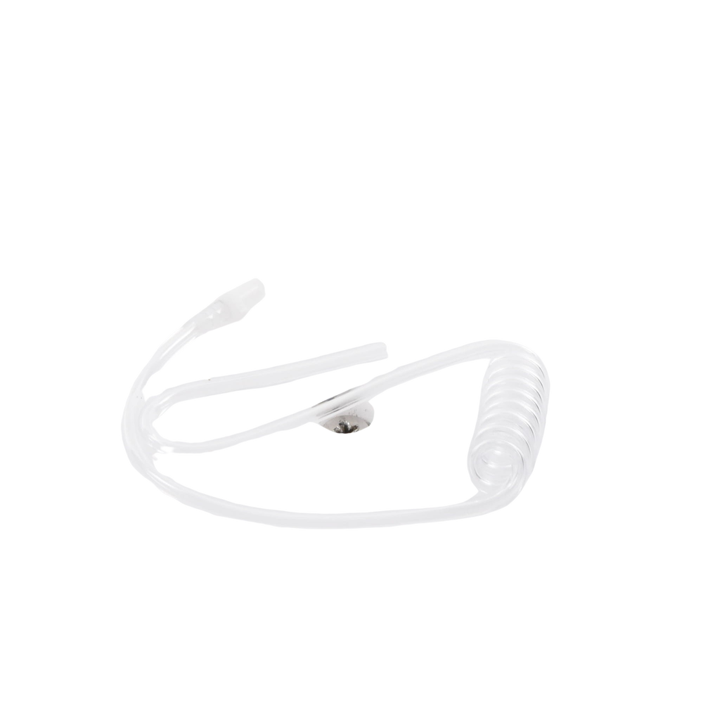 Transparent acoustic tube with swivel connection