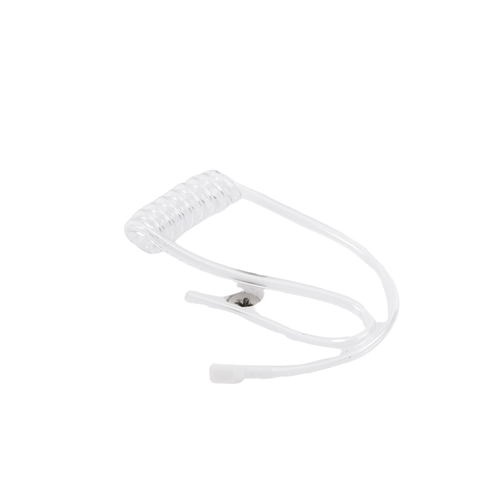 Transparent acoustic tube with swivel connection
