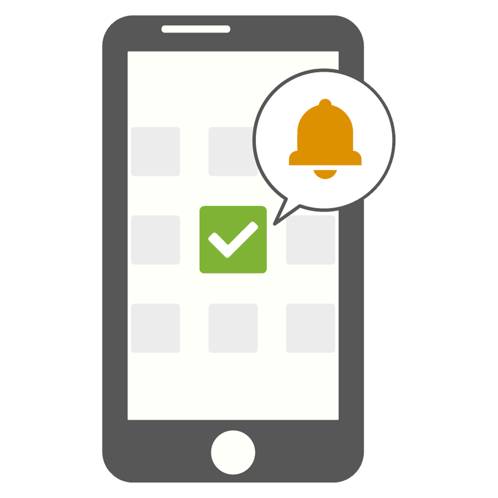 Annual License, Module, Notification of alarm events by text