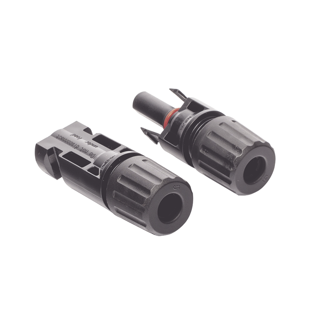 Pair of Male-Female Connectors for MC-4 Type Photovoltaic Modules