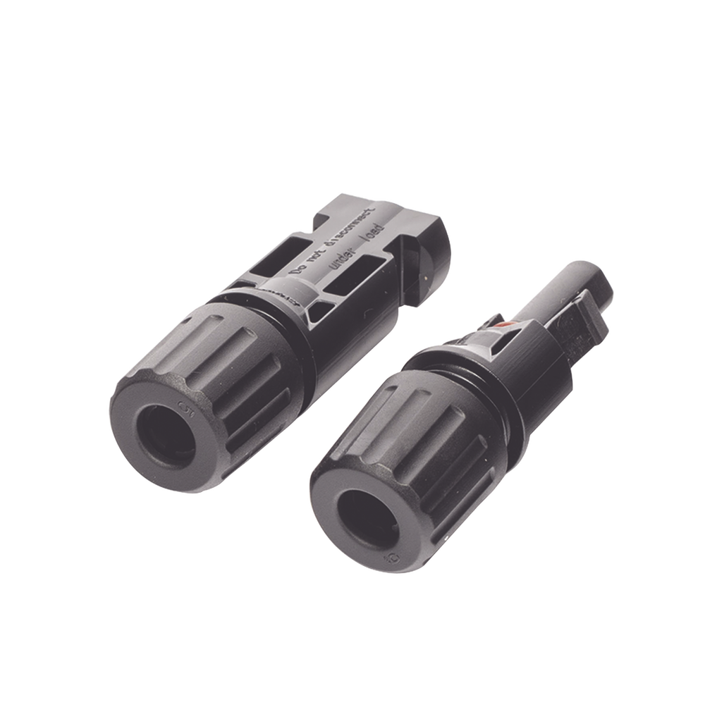 Pair of Male-Female Connectors for MC-4 Type Photovoltaic Modules