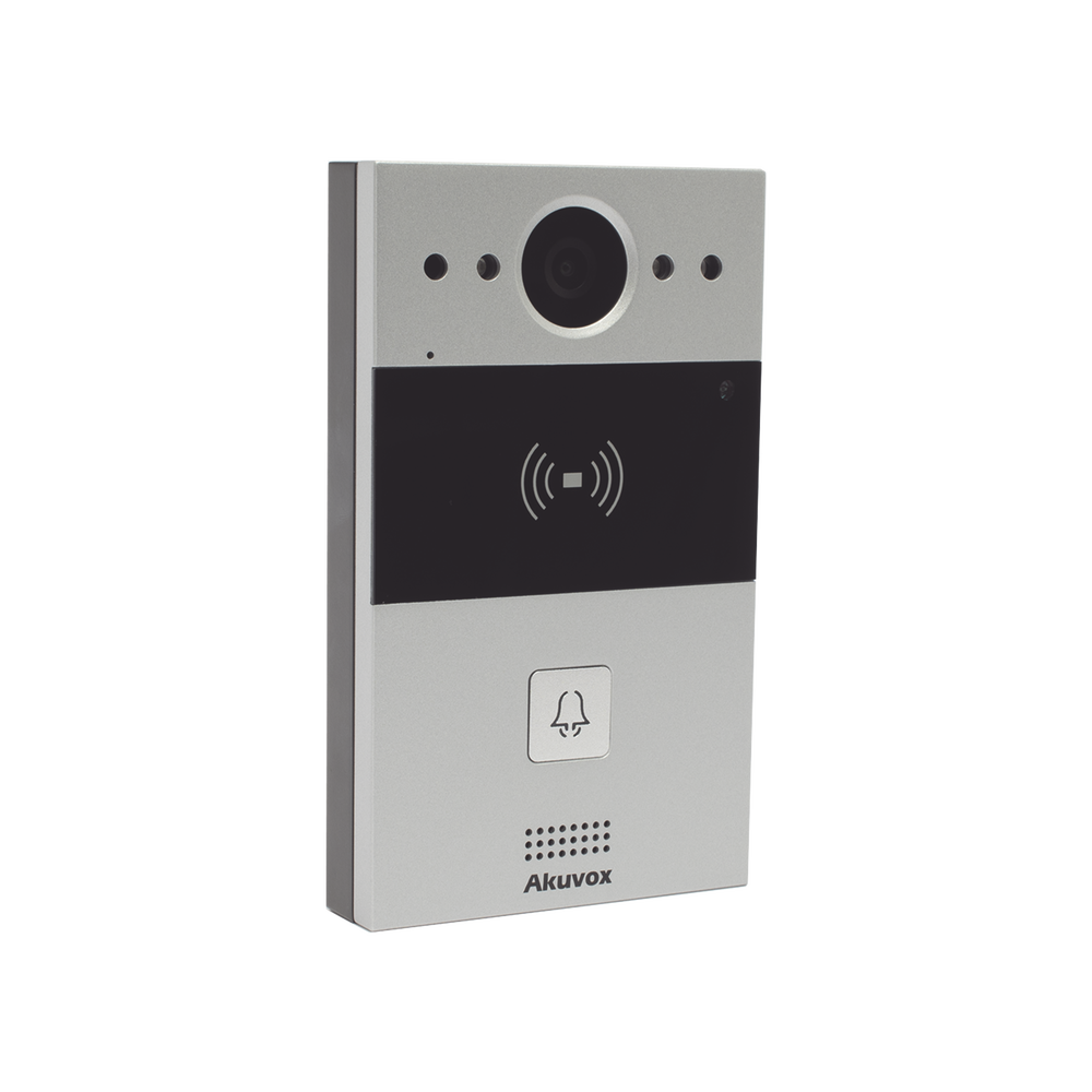 Videoportero IP para 1 Apartamento / SIP / Administración en la Nube / Acceso por Tarjeta o NFC / Compatible con App SmartPlus