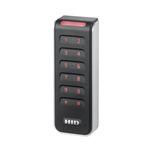 Lector con Teclado Capacitivo SIGNO Multitecnologia SEOS, BLE/ 20KNKS-02-000000/ Garantia de Por Vida/ Pig Tail /Wiegand & OSDP