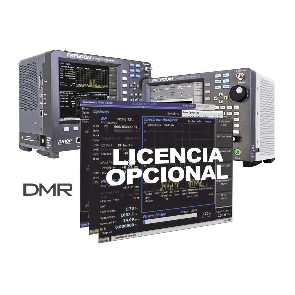 Opción de Software para prueba de Sistemas con DMR Convencional (Nivel 2) en R8000 /R8100.