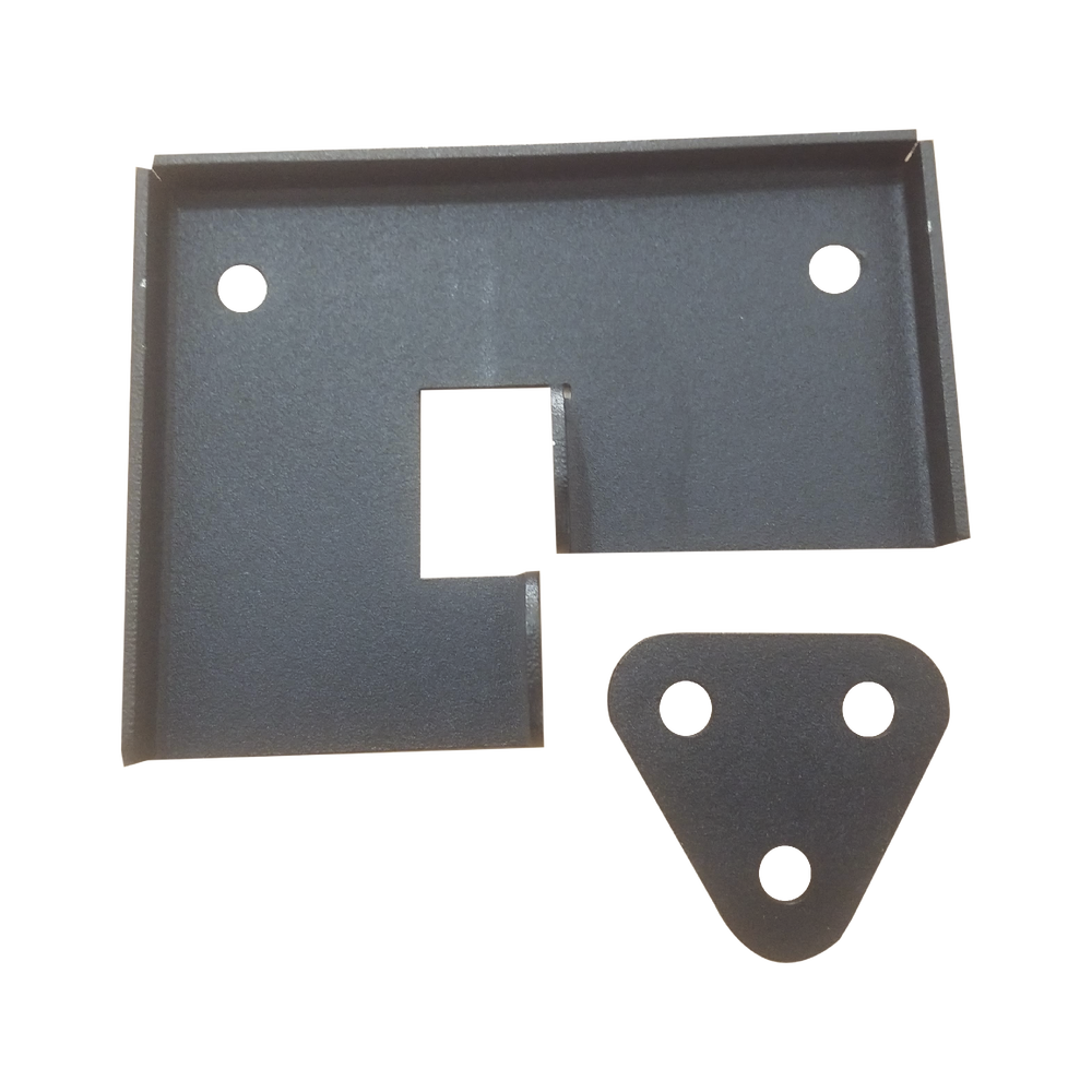 Guides for opening doors / Swing doors to the outside.