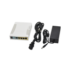 (RB260GSP) Switch Mikrotik 5 puertos PoE (Pasivo) (1in/4out) Gigabit Ethernet y 1 SFP