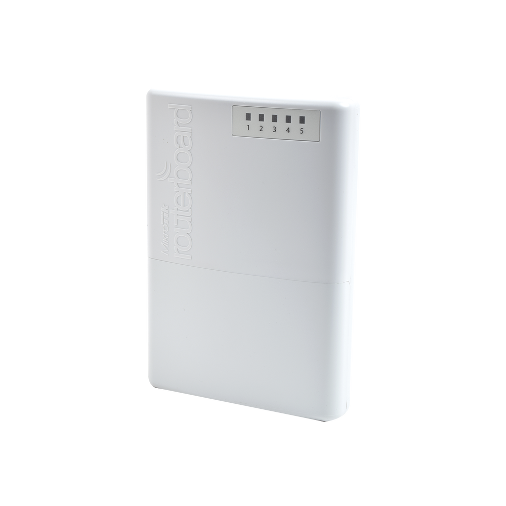 (PowerBox) RouterBoard, 5 Puertos Fast Ethernet con PoE Pasivo, para exterior