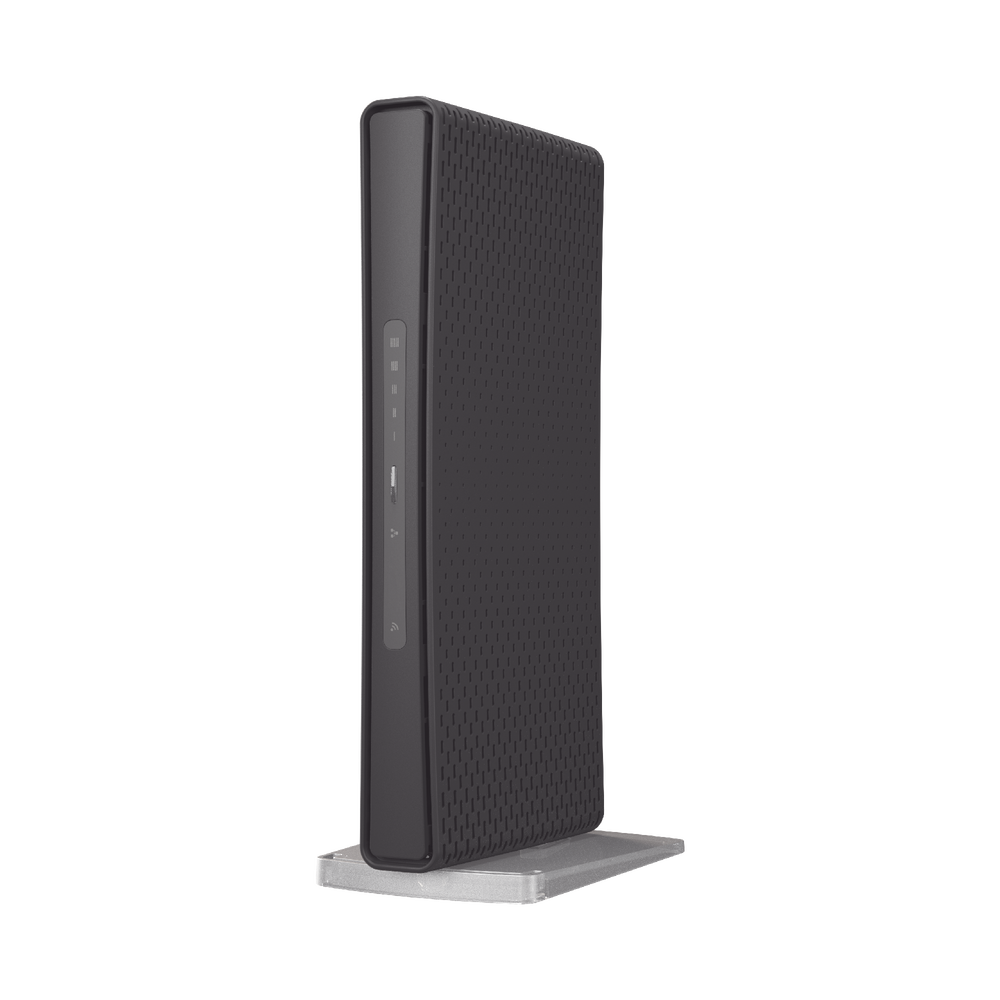 (hAP ac 3) Dual-band wireless router with 5 Gigabit Ethernet ports and high-gain external antennas