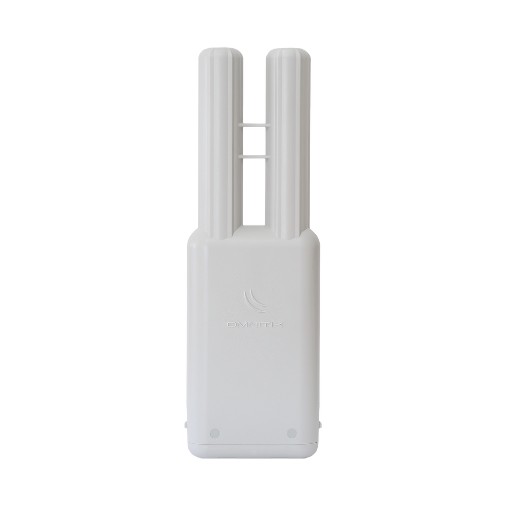 (OmniTIK 5 PoE) Punto de Acceso Omnidireccional en 5GHz 802.11 a/n, Antenas integradas de 7.5 dBi , Incluye 5 Puertos Fast Ethernet, 4 Puertos con Salida PoE