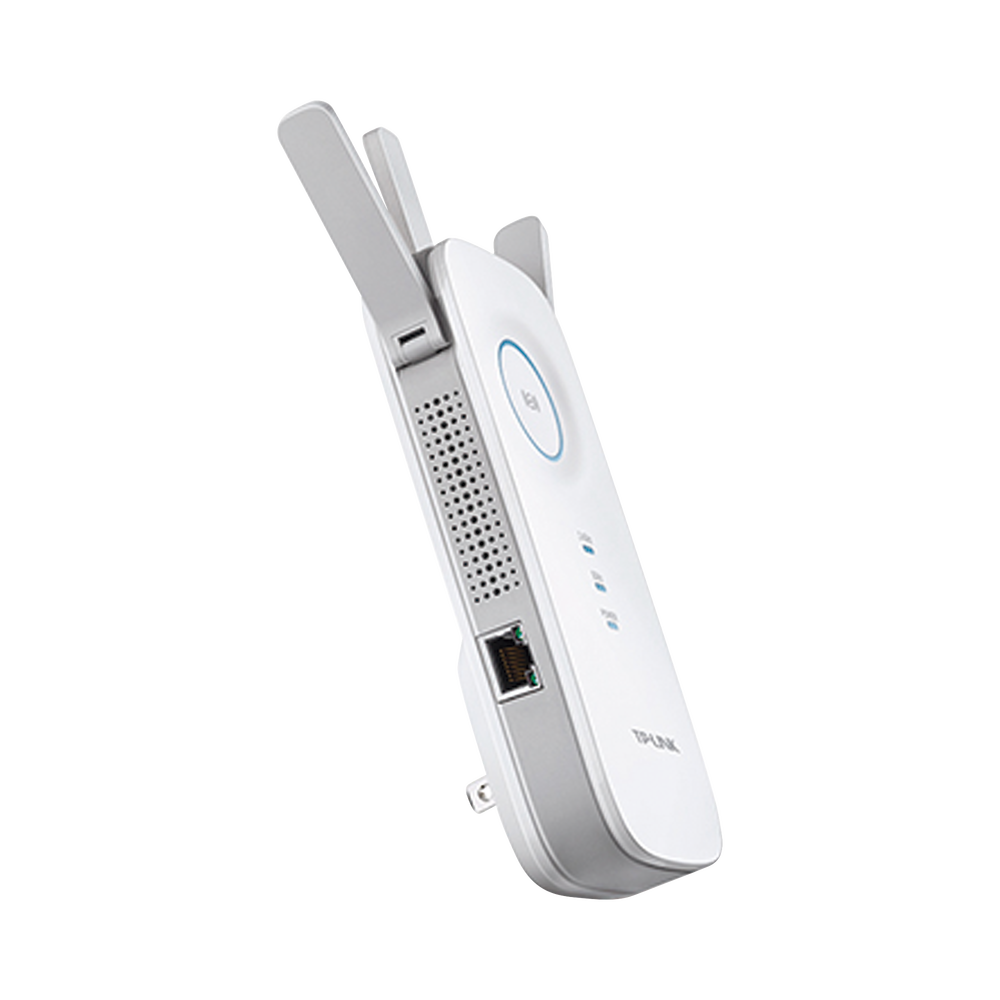 AC WiFi Repeater/Extender, 1750 Mbps, dual band 2.4 GHz and 5 GHz, with 1 10/100/1000 Mbps port, 3 external antennas