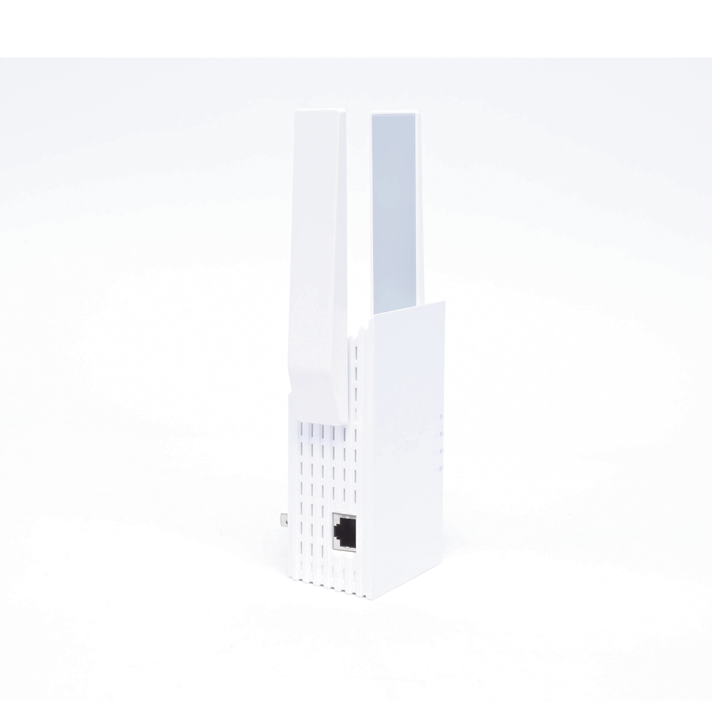 AX 1500 Mbps WiFi Coverage Repeater/Extender, dual band 2.4 GHz and 5 GHz, with 1 10/100/1000 Mbps port