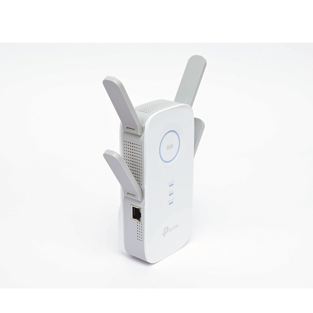 AC WiFi Repeater/Extender, 2600 Mbps, dual band 2.4 GHz and 5 GHz, with 1 10/100/1000 Mbps port, 4 external antennas