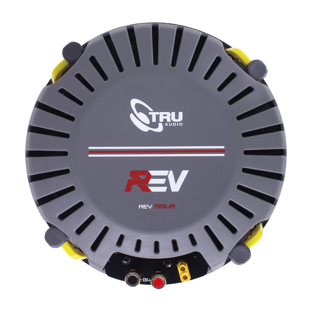 REV Series Surround Speaker | 3-Way In-Ceiling Angle | Home Theater | 7" Polypropylene Woofer | Two 1" Tweeters | 150W | 8Ω