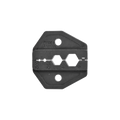Mordaza para Plegar Conectores de Anillo en RG-6/U, RG-59/U, con tamaños 0.324", 0.255", 0.068" y 0.042".