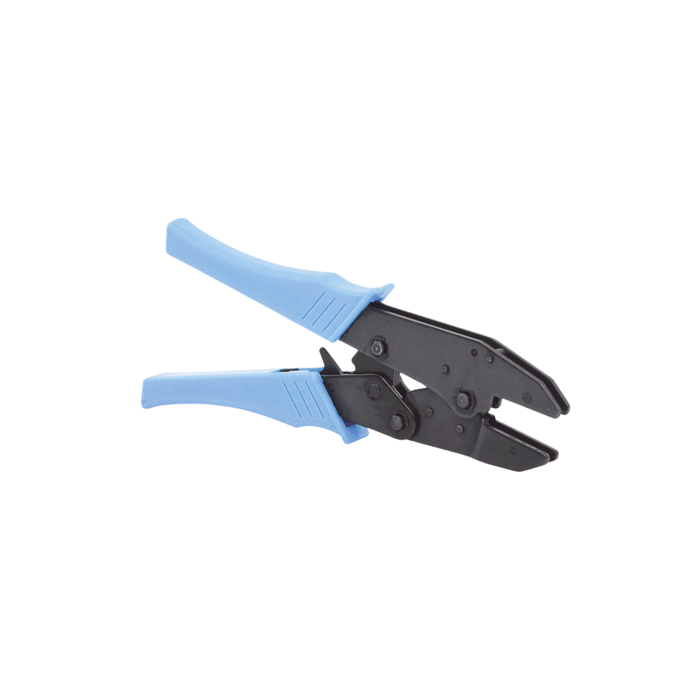 Pinzas Individuales para Plegar Conectores de Anillo. Requiere Juego de Mordarzas de acuerdo al Diámetro del Cable y Tipo de Conector.