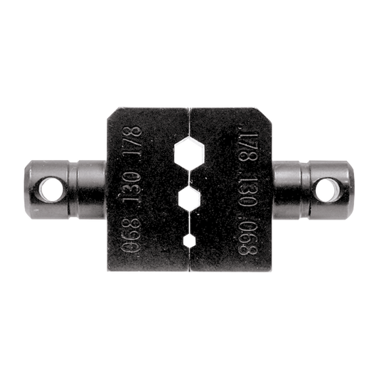 Dado para Plegar Conectores de Anillo con Mordaza Hex. de 0.068", 0.130" y 0.178" en LMR-100A, RG-174/U y RG-316/U.