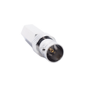 Conector BNC Hembra en 75 Ohm, Tipo Roscable para cable Coaxial RG-59/U, Níquel/ Plata/ Delrin.