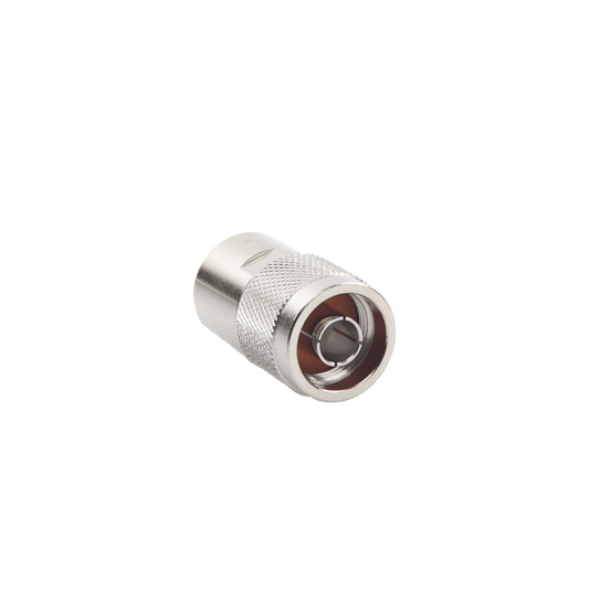 Conector N Macho de Rosca en Cables con Conductor Central AWG-11 ó 13 tipo RG-213/U (8267), RG-214 (8268), RG-8/U (8237), Niquel/ Oro/ Teflón.
